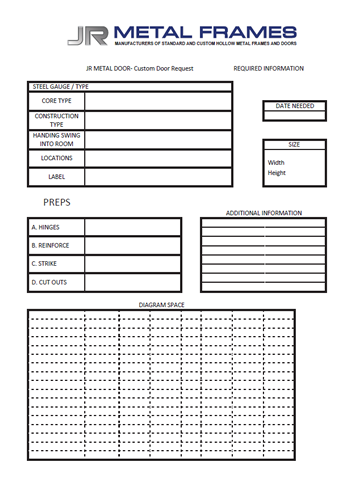 National Custom Hollow Metal – Custom Door and Frame Manufacturer