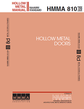 Hollow Metal Manufacturers Association, HMMA 810-09 Hollow Metal Doors