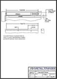 Concealed Closure PDF provided by JR Metal Frames.