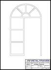 Arch Top Transom PDF provided by JR Metal Frames.