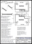 Double Egress Frame PDF provided by JR Metal Frames.