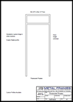 Transom Frame PDF provided by JR Metal Frames.