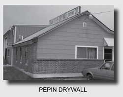 Pepin Drywall, image provided by JR Metal Frames.